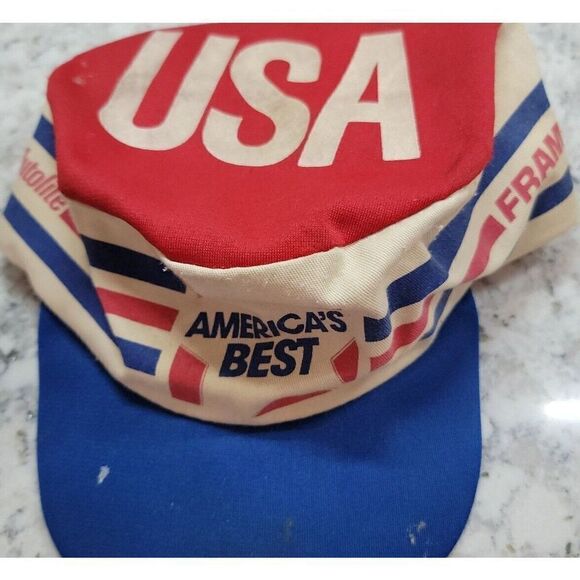 Vintage America's Best Fram/Autolite‎ Painters Hat Cap USA WELL USED! - Picture 8 of 9